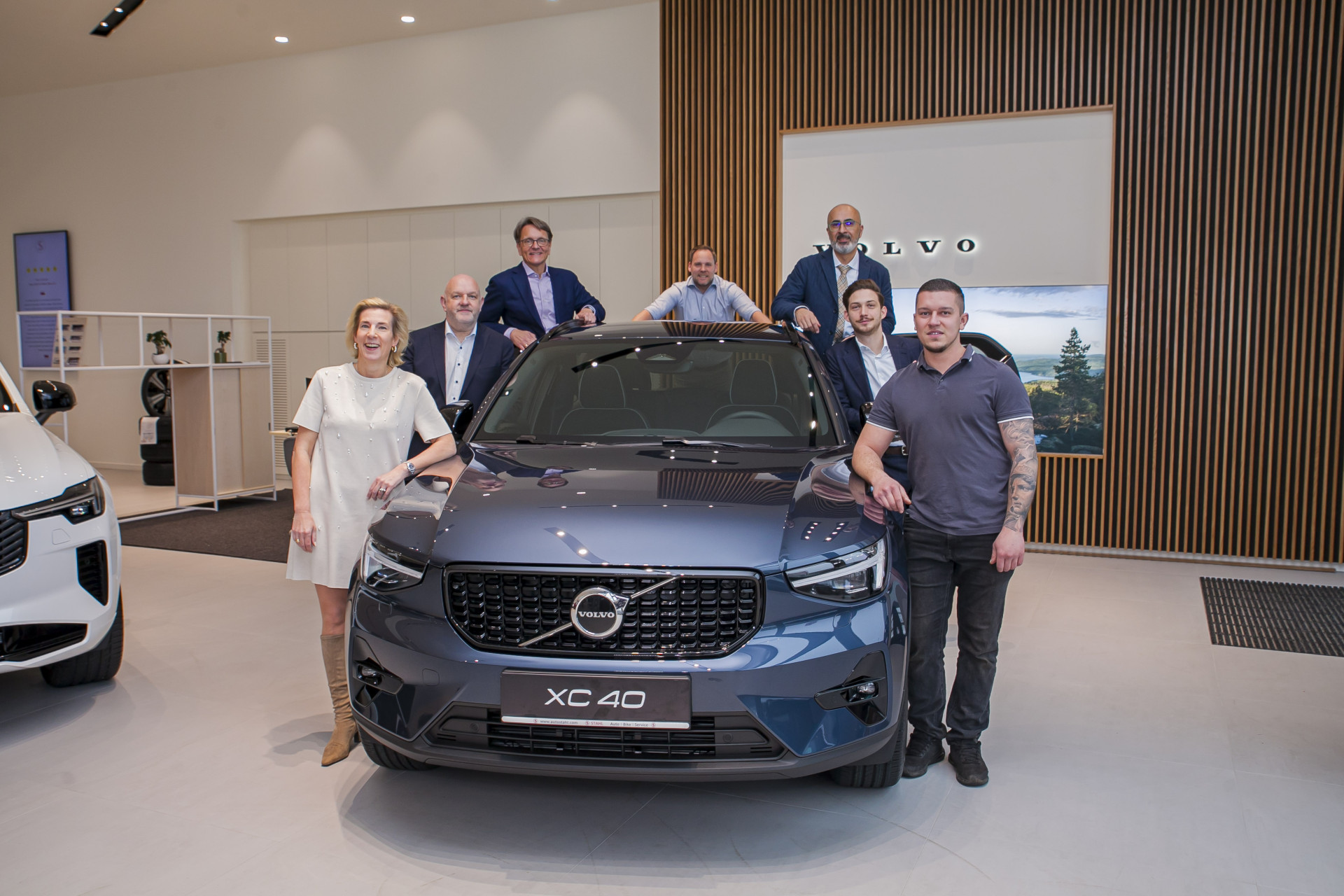 Auto Stahl Wien 23 – Fotoshooting Team Volvo – neuer Volvo Showroom 20260114-001