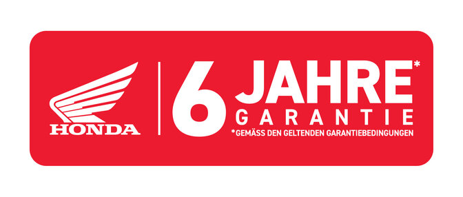 Honda Bike 6 Jahre Garantie